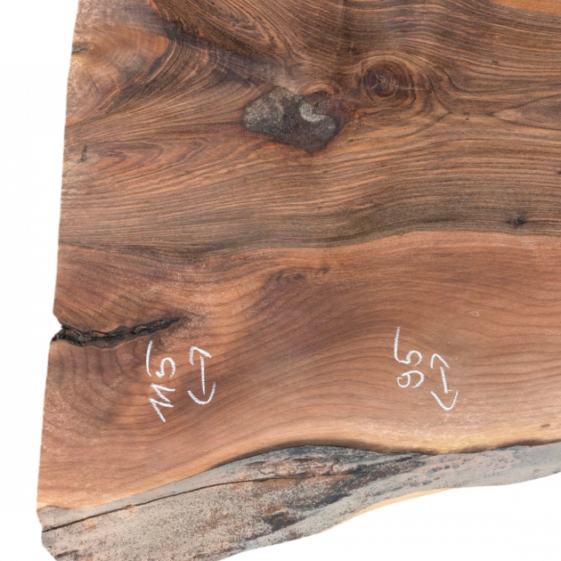XXL Nussbaum Tischplatten Bohle