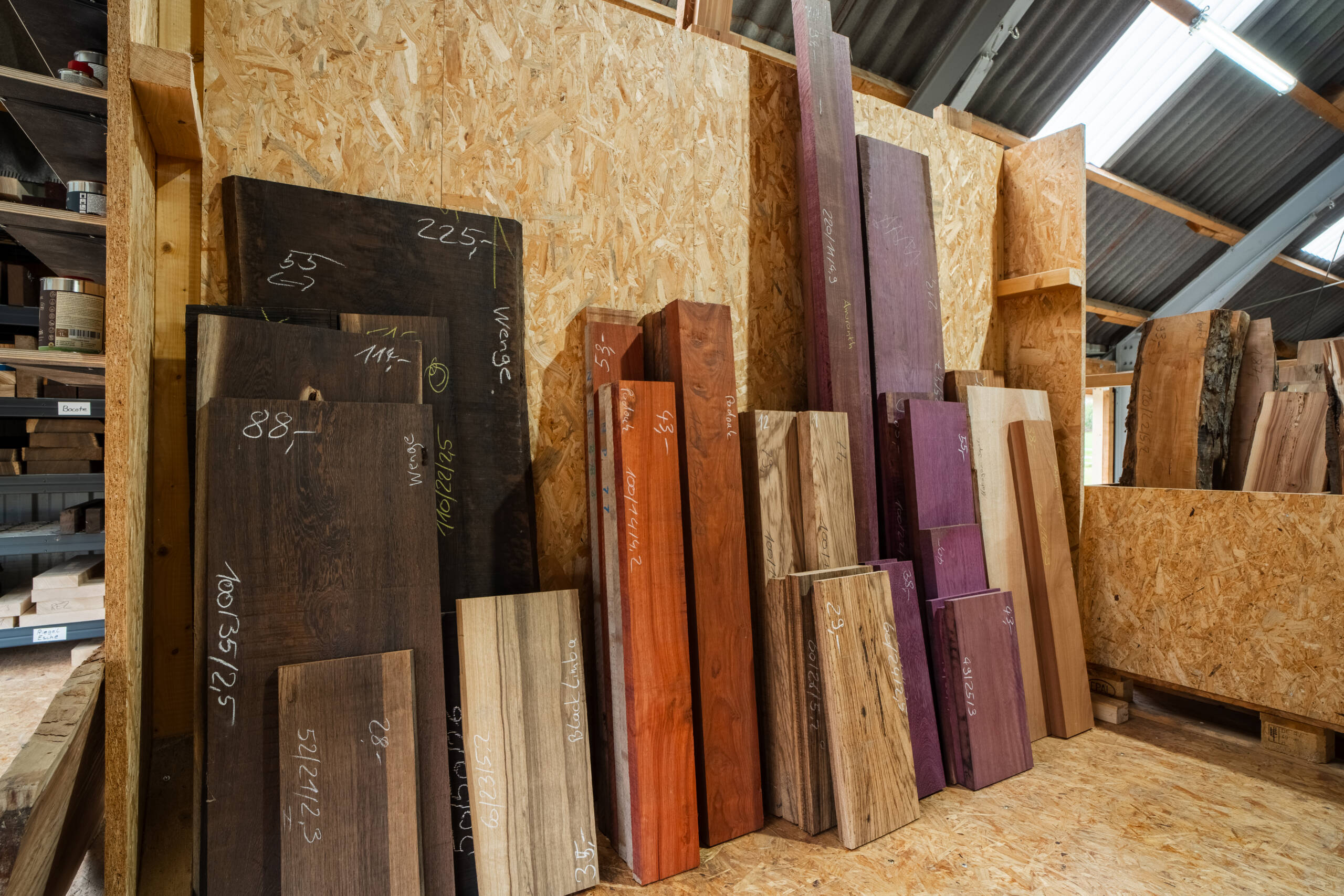 JS Massivholz - Edelholz Lager - Vor Ort Verkauf