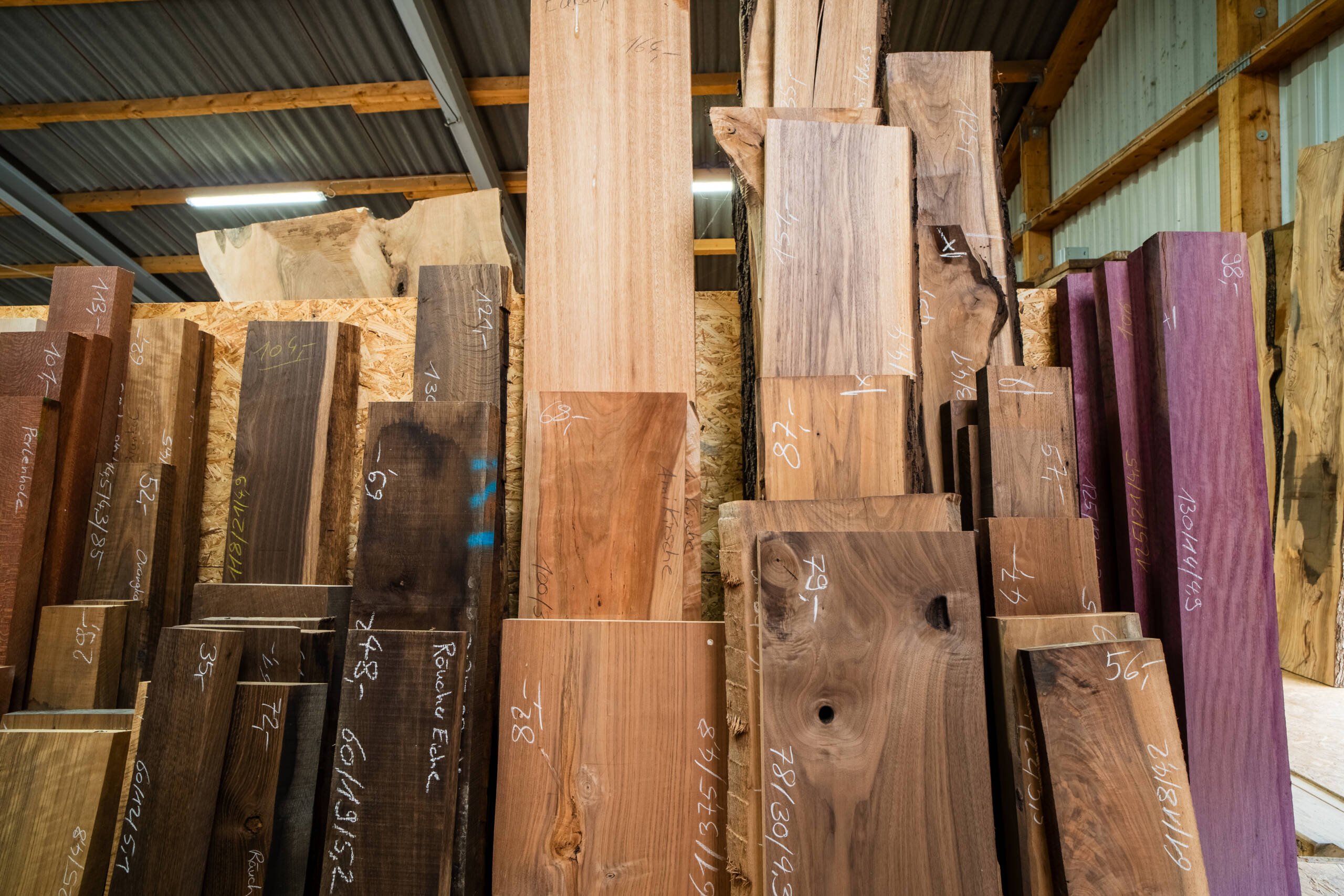 JS Massivholz - Edelholz Lager - Vor Ort Verkauf 1