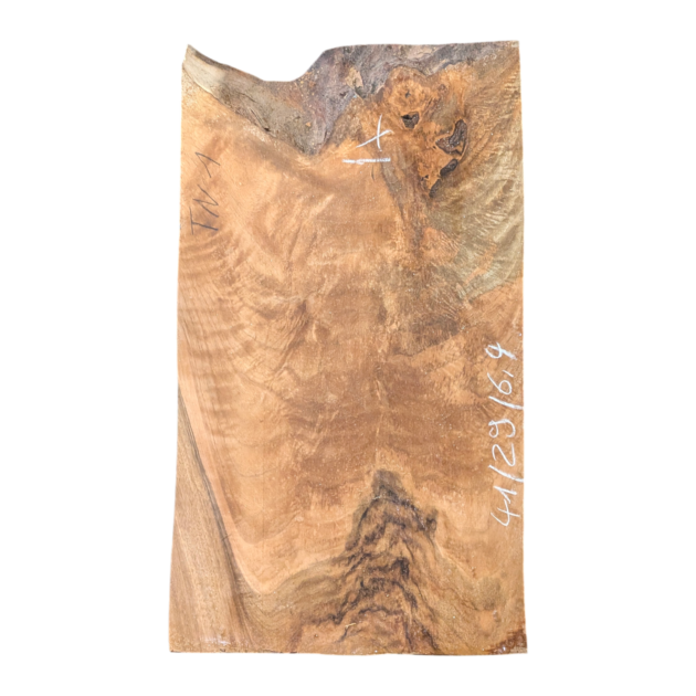 Türkischer Nussbaum gehobelt 41/29/6,4cm