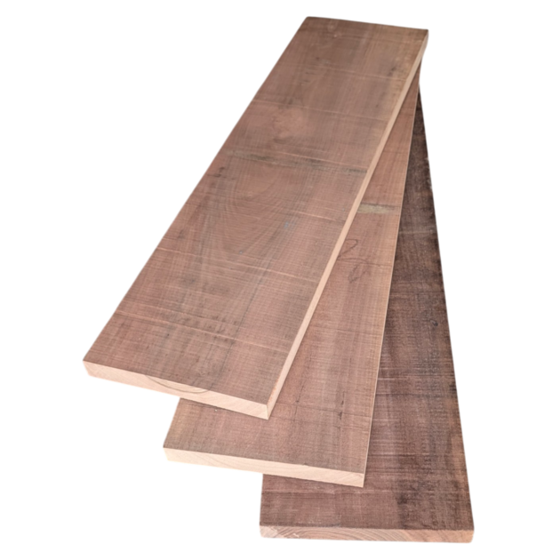 Europ. Nussbaum gedämpft Bretter 100cm/32mm