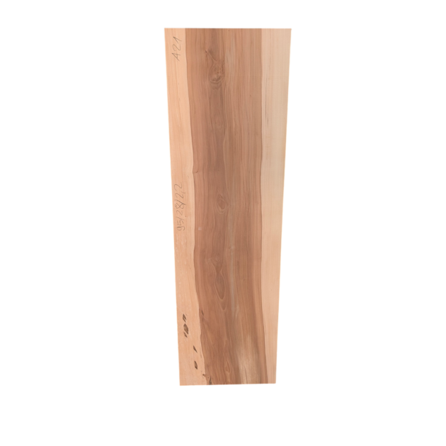 Apple tree wood planed 95/28/2,2cm A21