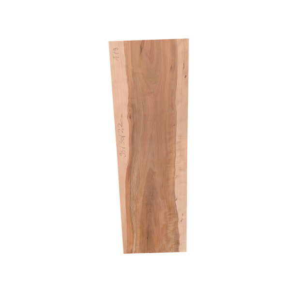 Apple tree wood planed 95/30/2.2cm A19