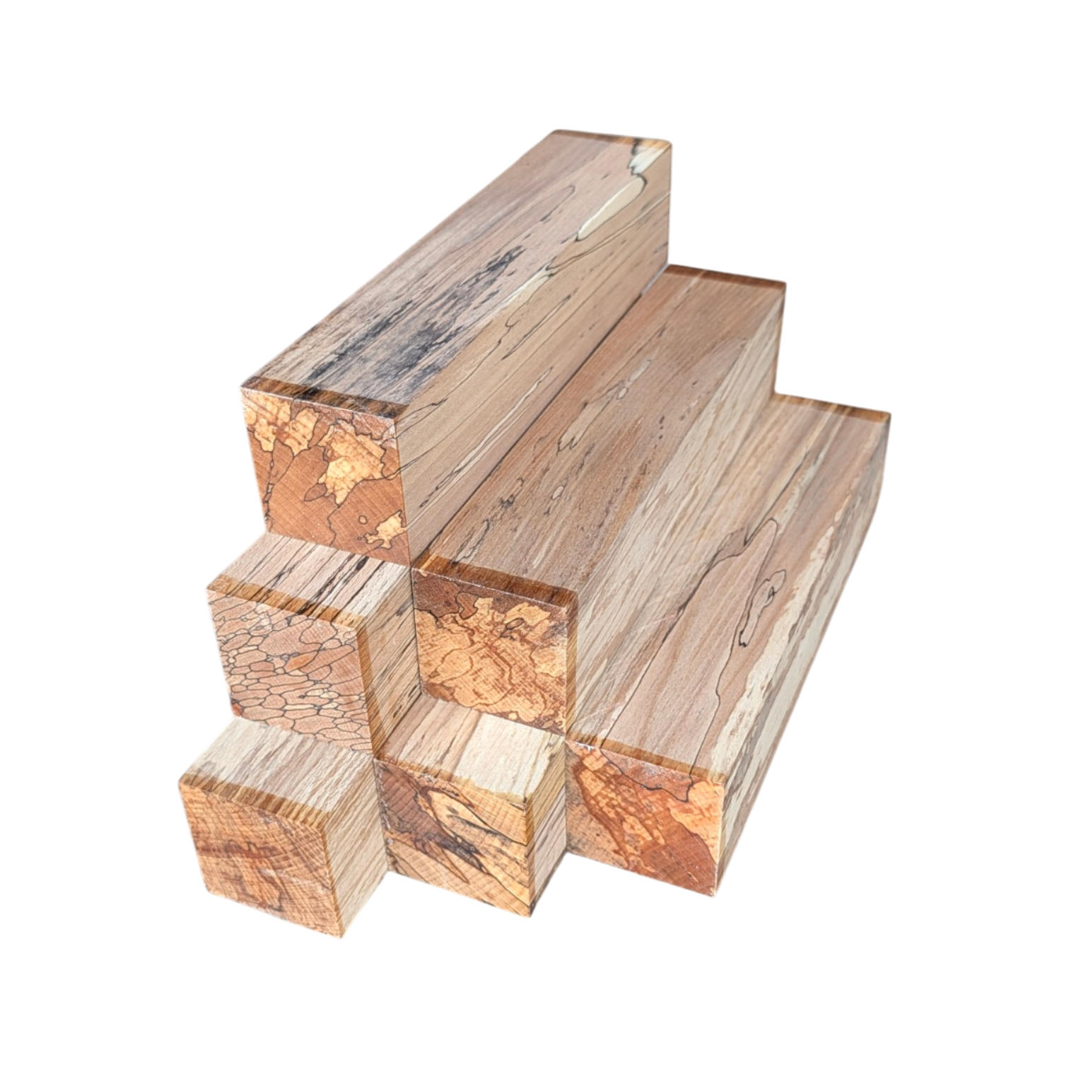 Gestockte Buche Kantel 65x65x300mm