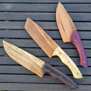 Holzmesser aus Verschiedenen Holzarten von Les Guingoiseries