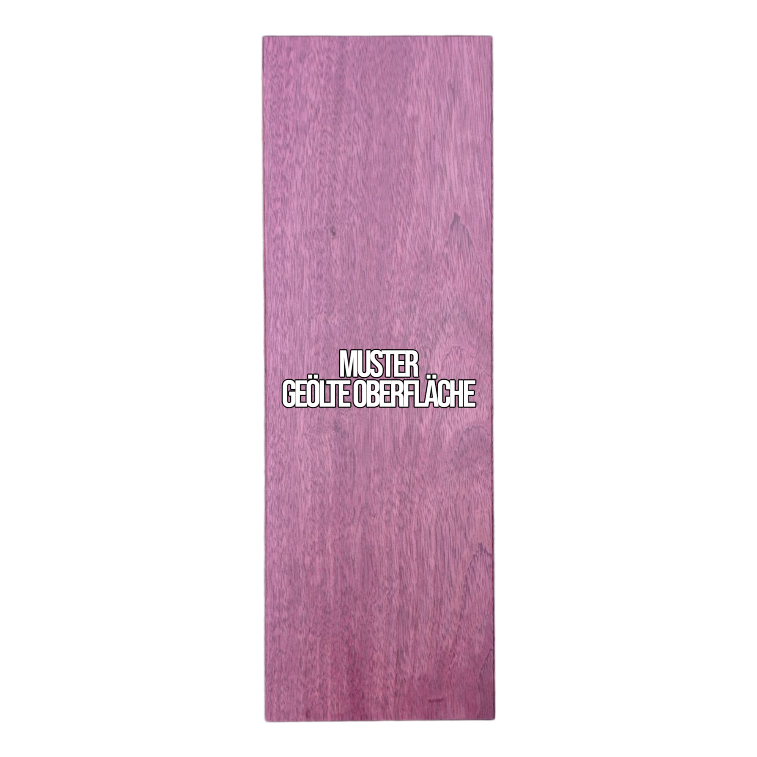 Amaranth / Purple Heart Muster 60cm geölte Oberfläche